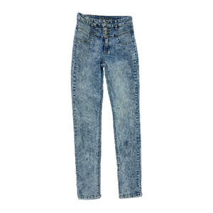 Wet Seal Jeans Juniors 5 High Waist Acid Wash